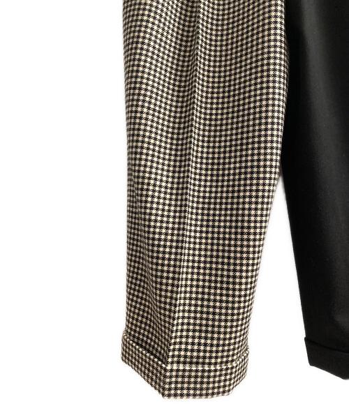 CELINE（セリーヌ）CELINE (セリーヌ) 21AW バイカラースケートパンツ ブラック サイズ:44の古着・服飾アイテム