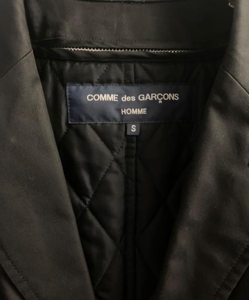 COMME des GARCONS HOMME（コムデギャルソン オム）COMME des GARCONS HOMME (コムデギャルソン オム) ライナー付ジャケット ブラック サイズ:Sの古着・服飾アイテム