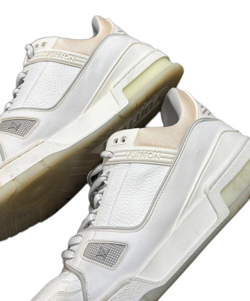 LOUIS VUITTON（ルイ ヴィトン）LOUIS VUITTON (ルイ ヴィトン) トレイナーライン ホワイト サイズ:7の古着・服飾アイテム