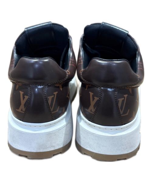 LOUIS VUITTON（ルイ ヴィトン）LOUIS VUITTON (ルイ ヴィトン) NBA (エヌビーエー) アベス・ラインダービーモノグラムスニーカー ブラウン サイズ:6 1/2の古着・服飾アイテム