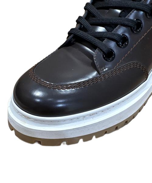 LOUIS VUITTON（ルイ ヴィトン）LOUIS VUITTON (ルイ ヴィトン) NBA (エヌビーエー) アベス・ラインダービーモノグラムスニーカー ブラウン サイズ:6 1/2の古着・服飾アイテム