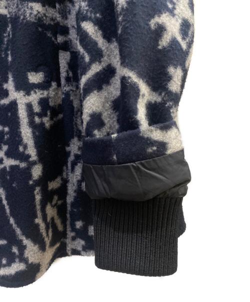 GIORGIO ARMANI（ジョルジョアルマーニ）GIORGIO ARMANI (ジョルジョアルマーニ) フーデッドコート ネイビー サイズ:48の古着・服飾アイテム