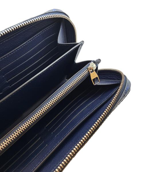 LOUIS VUITTON（ルイ ヴィトン）LOUIS VUITTON (ルイ ヴィトン) クロコダイルマット ジッピー XL ラウンドファスナー  ネイビー サイズ:XLの古着・服飾アイテム