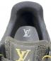 中古・古着 LOUIS VUITTON (ルイ ヴィトン) LV Trainer Black Crystals/トレイナーライン/ストラス×ラバー ブラック サイズ:6 1/2：150000円