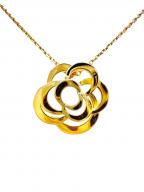 CHANELシャネル）の古着「カメリアネックレス/K18/5.48g」