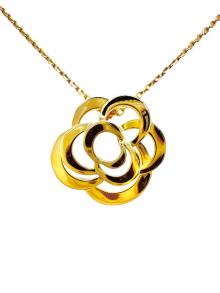 CHANEL（シャネル）の古着「カメリアネックレス/K18/5.48g」