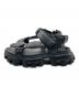 PRADA (プラダ) レザーサンダル ブラック サイズ:8 1/2：55000円