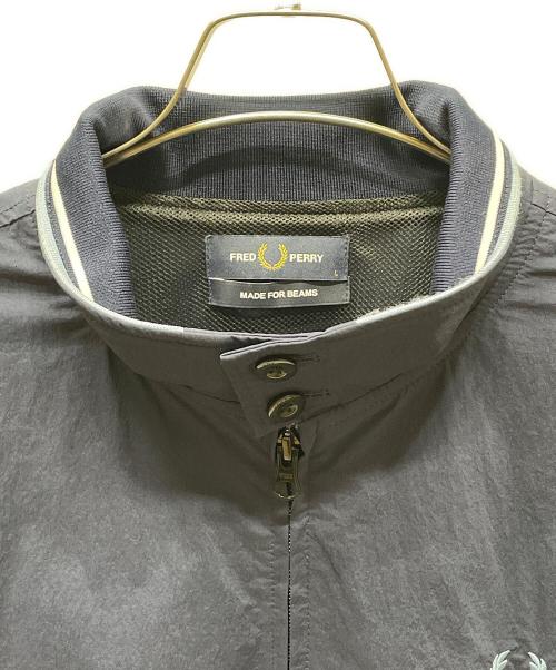FRED PERRY（フレッドペリー）FRED PERRY (フレッドペリー) BEAMS (ビームス) ブルゾン ネイビー サイズ:Lの古着・服飾アイテム
