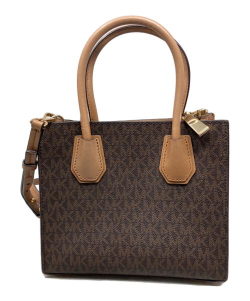 MICHAEL KORS（マイケル・コース）MICHAEL KORS (マイケル・コース) MICHAEL KORS 2WAYショルダーバッグ ブラウンの古着・服飾アイテム
