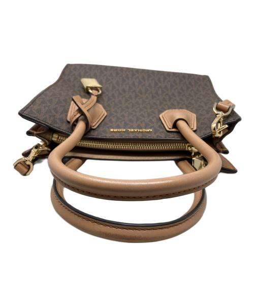 MICHAEL KORS（マイケル・コース）MICHAEL KORS (マイケル・コース) MICHAEL KORS 2WAYショルダーバッグ ブラウンの古着・服飾アイテム