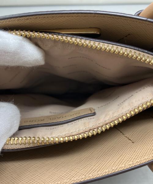 MICHAEL KORS（マイケル・コース）MICHAEL KORS (マイケル・コース) MICHAEL KORS 2WAYショルダーバッグ ブラウンの古着・服飾アイテム