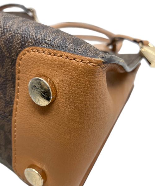 MICHAEL KORS（マイケル・コース）MICHAEL KORS (マイケル・コース) MICHAEL KORS 2WAYショルダーバッグ ブラウンの古着・服飾アイテム
