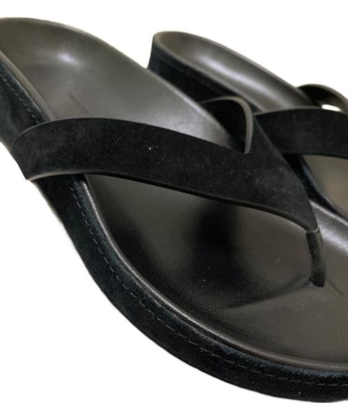 phoebe philo（フィービー ファイロ）phoebe philo (フィービー ファイロ) トングサンダル ブラック サイズ:37　1/2の古着・服飾アイテム