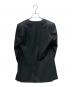 gabriela coll garments (ガブリエラコールガーメンツ) LORO PIANA (ロロピアーナ) 1Bノーカラージャケット ブラック サイズ:1：70000円