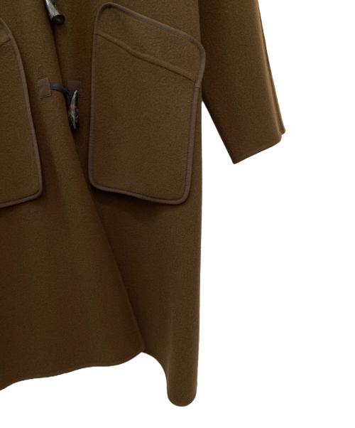 EFTYCHIA（エフティシア）EFTYCHIA (エフティシア) カシミヤウールダッフルコート ブラウン サイズ:Mの古着・服飾アイテム