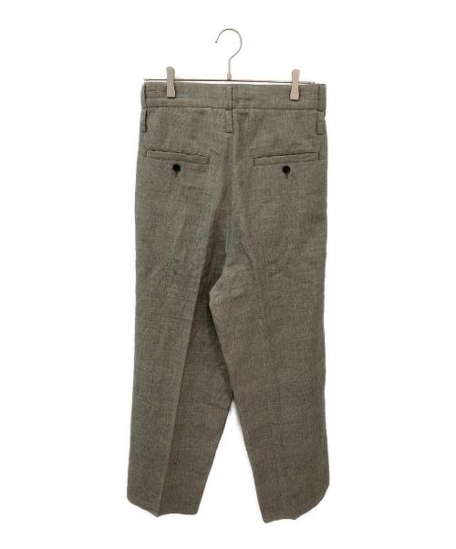 jonnlynx（ジョンリンクス）jonnlynx (ジョンリンクス) グレンチェックワイドパンツ グレー サイズ:38の古着・服飾アイテム