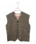 jonnlynx（ジョンリンクス）の古着「two tone gilet」｜グレー