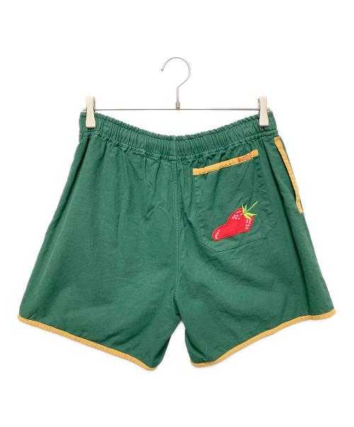 BODE（ボーディ）BODE (ボーディ) デザートアップリケショートパンツ/DESSERT APPLIQUE SHORTS グリーン サイズ:S/Mの古着・服飾アイテム