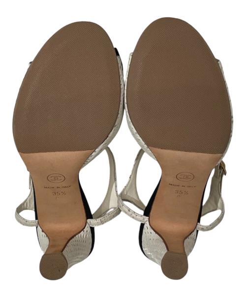 CHANEL（シャネル）CHANEL (シャネル) ストラップパンプス ホワイト サイズ:35　1/2の古着・服飾アイテム