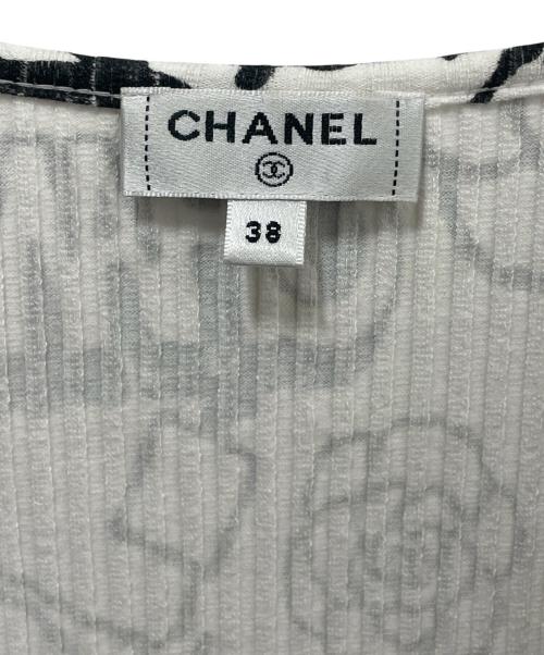 CHANEL（シャネル）CHANEL (シャネル) 19A　ココマーク 半袖カットソー ホワイト サイズ:38の古着・服飾アイテム