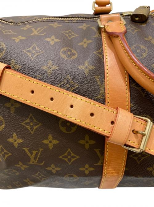 LOUIS VUITTON（ルイ ヴィトン）LOUIS VUITTON (ルイ ヴィトン) キーポル・バンドリエール55 M41414/ボストンバッグ サイズ:55の古着・服飾アイテム