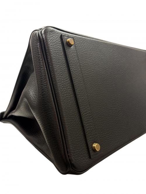 HERMES（エルメス）HERMES (エルメス) バーキン40/トリヨンクレマンス/〇X刻印：1994年製造/ゴールド金具 ブラック サイズ:40の古着・服飾アイテム