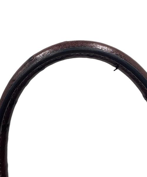 HERMES（エルメス）HERMES (エルメス) バーキン30/シルバー金具/オーストリッチ/□H刻印/ブラウン ブラウン サイズ:30の古着・服飾アイテム