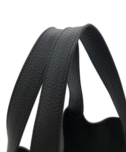 HERMES（エルメス）HERMES (エルメス) ピコタンロックMM/B刻印:2023年/トリヨンクレマンス/シルバー金具/ハンドバッグ ブラック サイズ:MMの古着・服飾アイテム