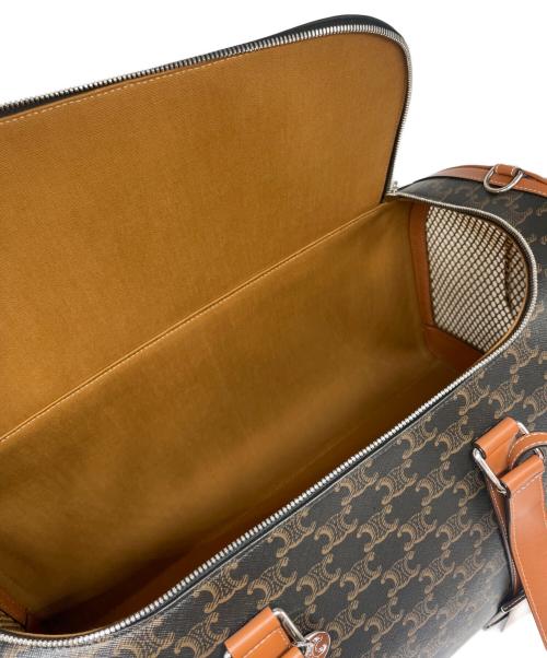 CELINE（セリーヌ）CELINE (セリーヌ) トラベル ドッグバッグ ブラウンの古着・服飾アイテム