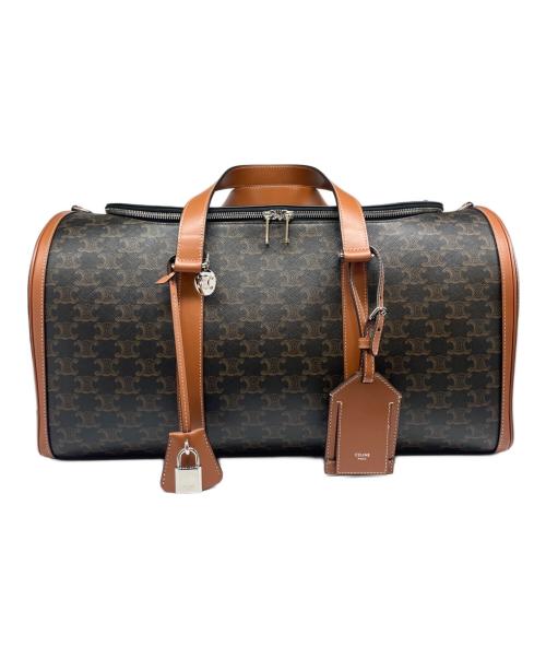 CELINE（セリーヌ）CELINE (セリーヌ) トラベル ドッグバッグ ブラウンの古着・服飾アイテム