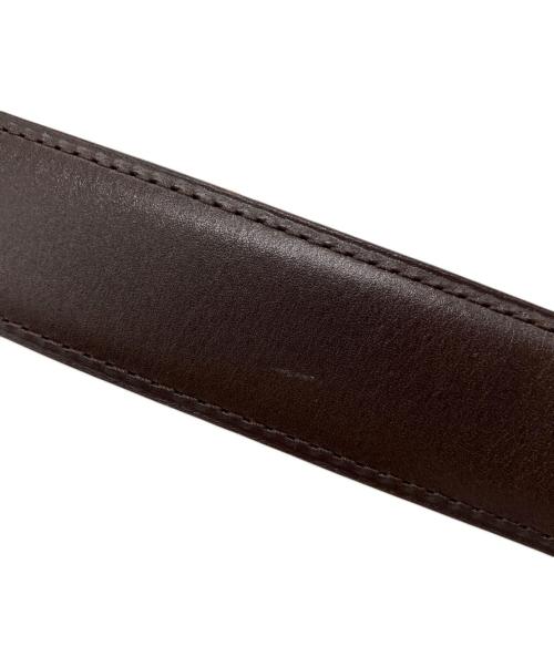 JOHN LOBB（ジョンロブ）JOHN LOBB (ジョンロブ) レザーベルト ブラウンの古着・服飾アイテム
