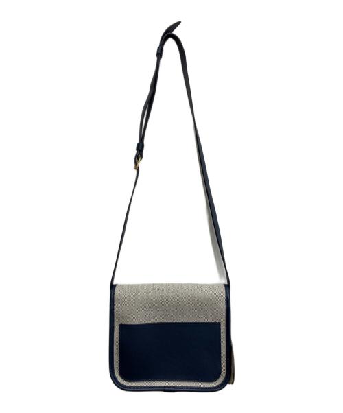 L/UNIFORM（リュニフォーム）L/UNIFORM (リュニフォーム) クロスボディバッグ ネイビー 未使用品の古着・服飾アイテム