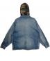 Supreme (シュプリーム) Worn Hooded Chore Coat インディゴ サイズ:M：45000円
