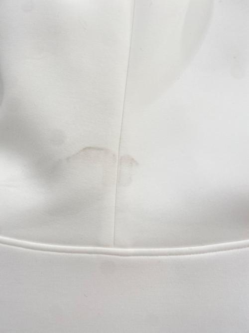 ADEAM（アディアム）ADEAM (アディアム) ペプラムパーカー ホワイト サイズ:XSの古着・服飾アイテム