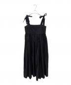 Ajeアジェ）の古着「キャミソールワンピース」｜ブラック