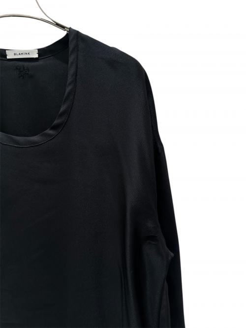 BLAMINK（ブラミンク）BLAMINK (ブラミンク) インティメイト シルクワンピース ブラック サイズ:記載なしの古着・服飾アイテム