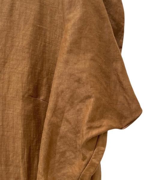 MYLAN（マイラン）MYLAN (マイラン) Volume Sleeve Dress ブラウン サイズ:Freeの古着・服飾アイテム