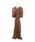 MYLAN（マイラン）の古着「Embroidery Volume Sleeve Maxi Dress」｜ピンク