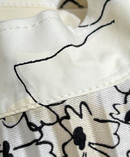 PLAN C（プランシー）PLAN C (プランシー) Floral Pleated Dress/花柄プリーツワンピース/ABCAE17HEZTP091 アイボリー サイズ:38の古着・服飾アイテム