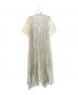 PLAN C (プランシー) Floral Pleated Dress/花柄プリーツワンピース/ABCAE17HEZTP091 アイボリー サイズ:38：25000円