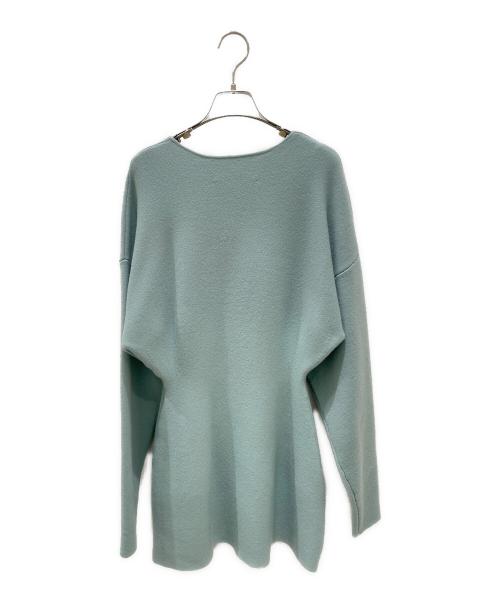 MYLAN（マイラン）MYLAN (マイラン) Wool Cashmere Knit Mini Dress ミントグリーン サイズ:Freeの古着・服飾アイテム