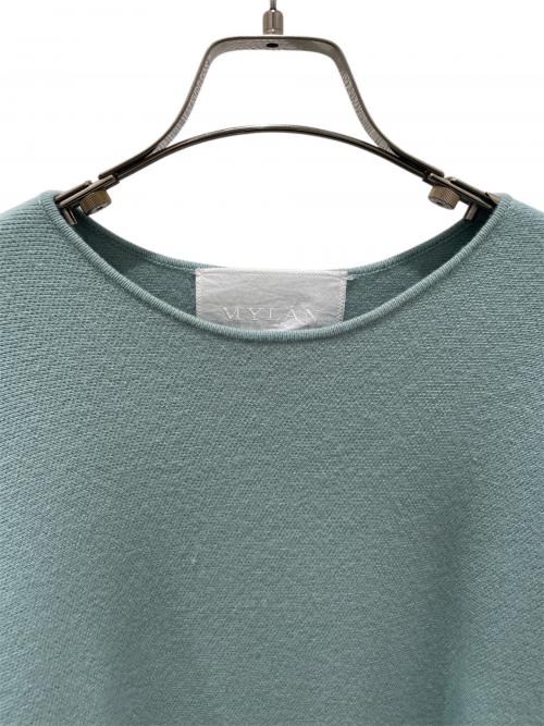 MYLAN（マイラン）MYLAN (マイラン) Wool Cashmere Knit Mini Dress ミントグリーン サイズ:Freeの古着・服飾アイテム