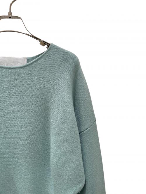 MYLAN（マイラン）MYLAN (マイラン) Wool Cashmere Knit Mini Dress ミントグリーン サイズ:Freeの古着・服飾アイテム