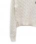 中古・古着 LOEWE (ロエベ) ケーブルニット ホワイト サイズ:S：60000円
