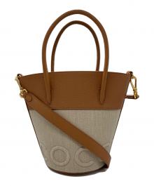 COCCINELLE（コチネレ）の古着「バスケットバッグ」｜ブラウン