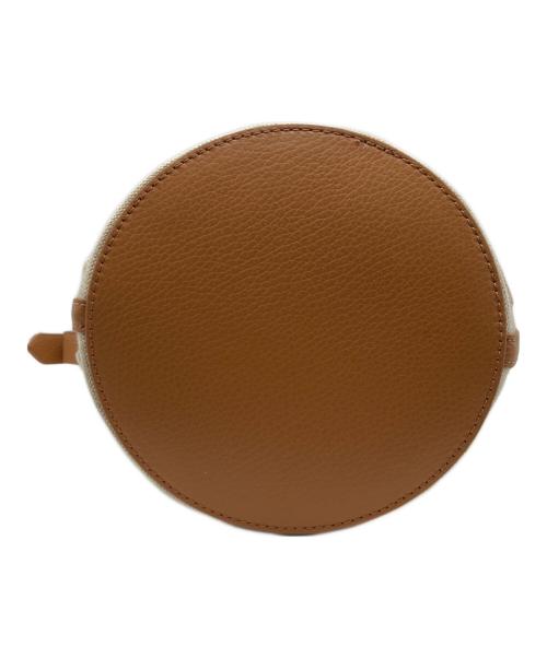 COCCINELLE（コチネレ）COCCINELLE (コチネレ) バスケットバッグ ブラウンの古着・服飾アイテム