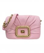 Roger Vivierロジェ ヴィヴィエ）の古着「ヴィヴショック ショルダーバッグ」｜ピンク