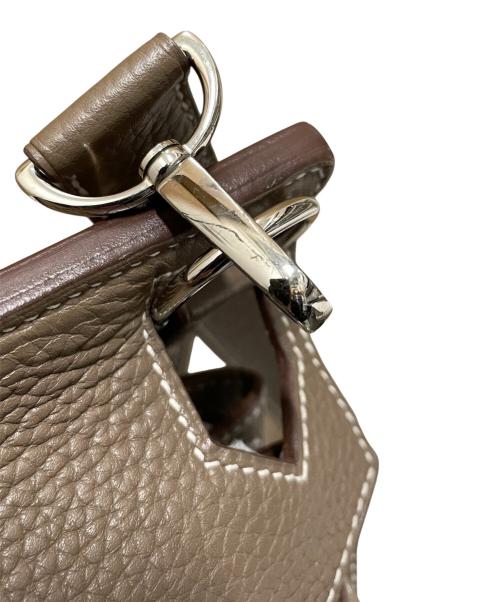 HERMES（エルメス）HERMES (エルメス) ジプシエール28 エトゥープ×シルバー金具 サイズ:28の古着・服飾アイテム