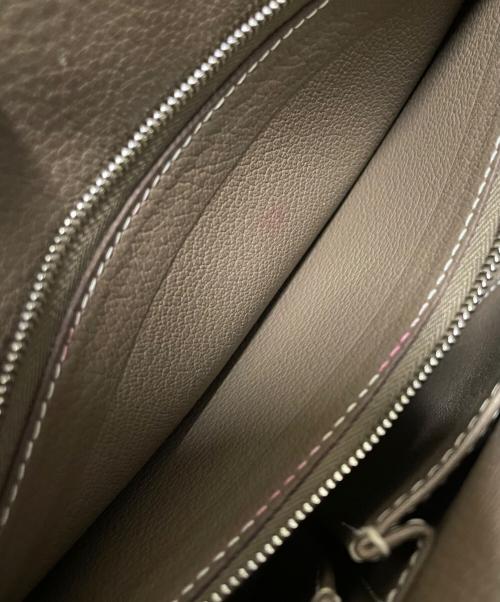 HERMES（エルメス）HERMES (エルメス) ジプシエール28 エトゥープ×シルバー金具 サイズ:28の古着・服飾アイテム