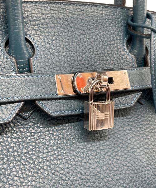 HERMES（エルメス）HERMES (エルメス) バーキン 30/シルバー金具/トリヨンクレマンス/コルペール/□R刻印 コルベール サイズ:30の古着・服飾アイテム